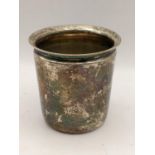 A Danish sterling silver cup, marked COHR to the base, 74.1g Location: