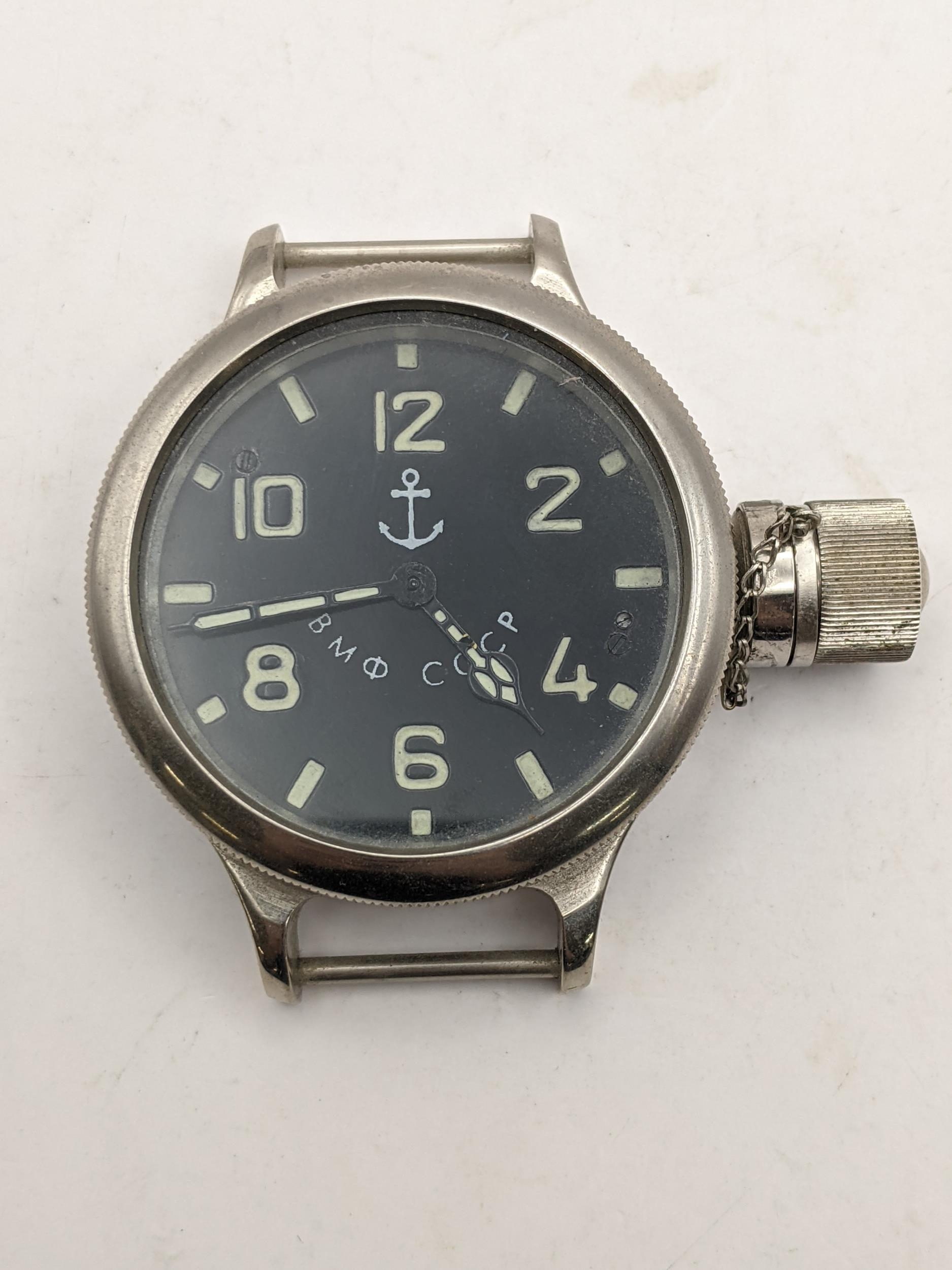 A Soviet BMO CCCP diver's watch, number 1871, without strap and grate Location: