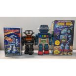 Two boxed vintage robot toys to include a HC talking Robot and a SH New Astronaut Location: