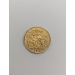 United Kingdom -George V (1910 -1936) Full Sovereign, dated 1913, London Mint Location: