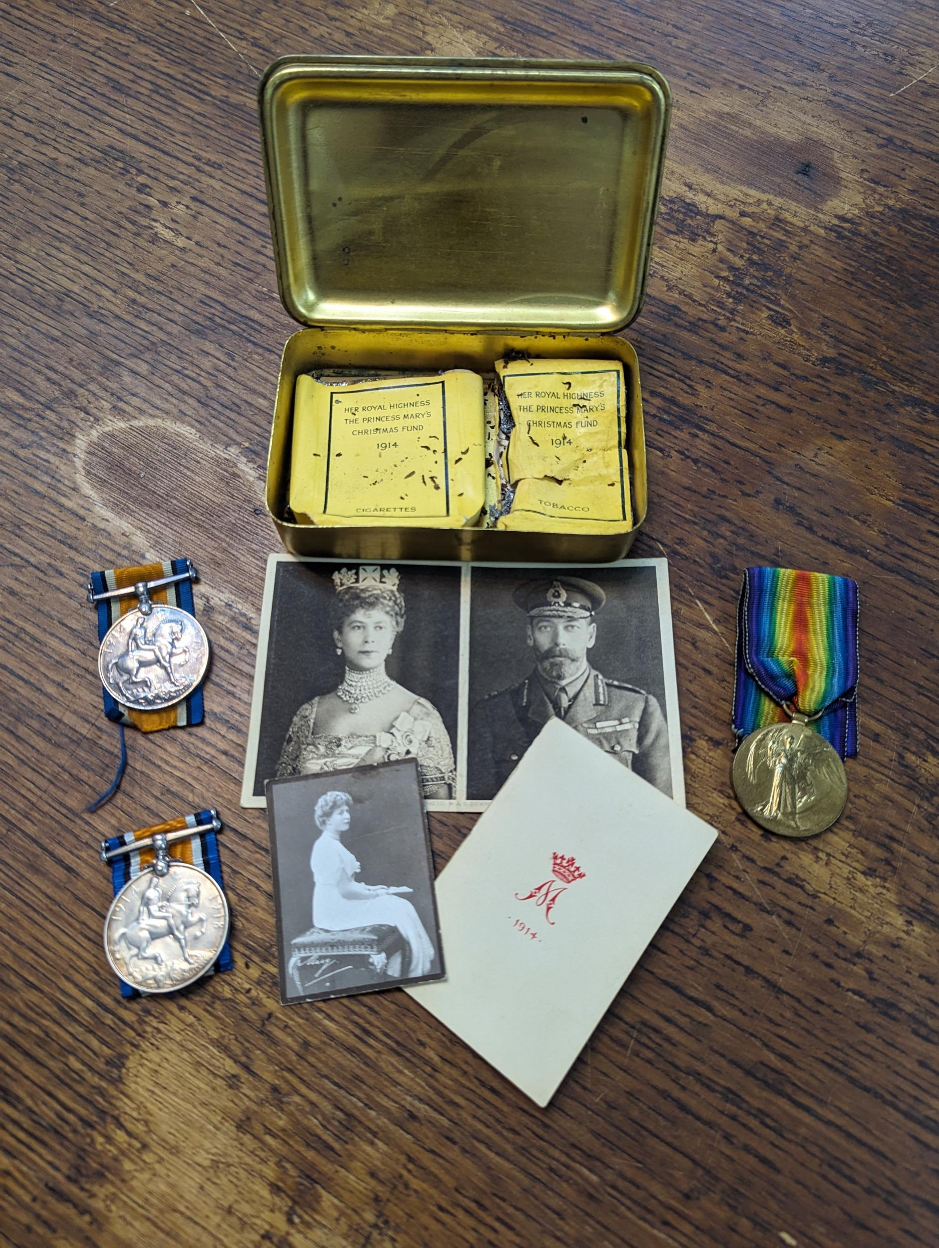 First World war medals award to Edward William Skey (21/12/1881 - March 1947) compromising British