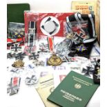 WITHDRAWN - A collection of Replica WWII German and related medals to include Iron Cross, Imperial