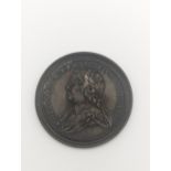 Oliver Cromwell and Tommaso Aniello 'Masaniello' copper medal, circa 1700 by Ferdinand de St Urbain,