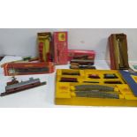 00 gauge model railway related items to include Hornby 4620 Breakdown Crane TPO Mail van set, a