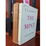 T E Lawrence - 'Seven Pillars of Wisdom', Eighth Impression Dec 1936, and 'The Mint' by 352087 A/C