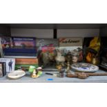 A mixed lot to include various ceramics and other household ornaments and items, along with