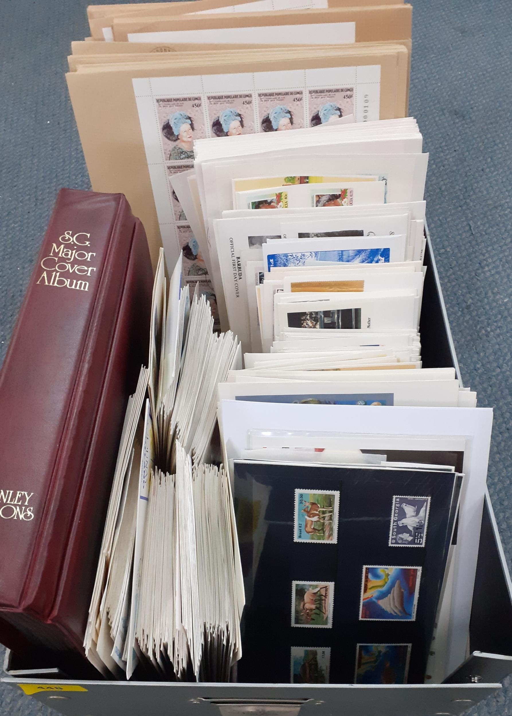 A quantity of mainly Scottish first day covers to include gold foil stamps circa 1980's, - Image 2 of 2