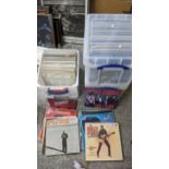 A quantity of records to include Little Richard, Jerry Lee Lewis, Sam Cooke, Jazz, together with