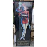 A Los Angeles international film exposition advertising poster 103 x 32.5m framed Location