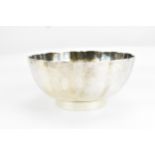 A William IV Scottish silver footed bowl, Edinburgh 1832, of circular form with ogee rim, on a