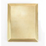 An early 20th century 9ct yellow gold cigarette case by William Neale & Son Ltd, Birmingham 1935,