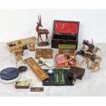 A mixed lot of Victorian and later games to include a bone Domino set along with a Solitaire board