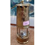 An miners M&O Type 6 Safety lamp, Eccles Location: RAB
