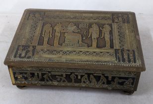 A mid 20th century Egyptian revival music box Location: