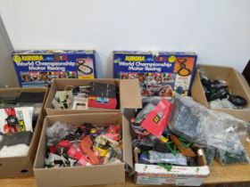 Scalextric and related parts, and accessories, no cars Location: