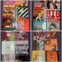 A quantity of mainly 1980's and 1990's LP's and 12" records comprising Reggae, House, Electronic,
