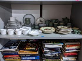 Tableware to include Denby, various plates, Wedgwood and other items Location: