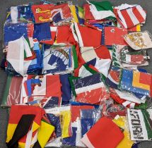 A collection of over two hundred flags from around the world, County and others Location: