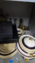 A large mixed lot to include a part Oriental tea service to include cups and saucers and other items