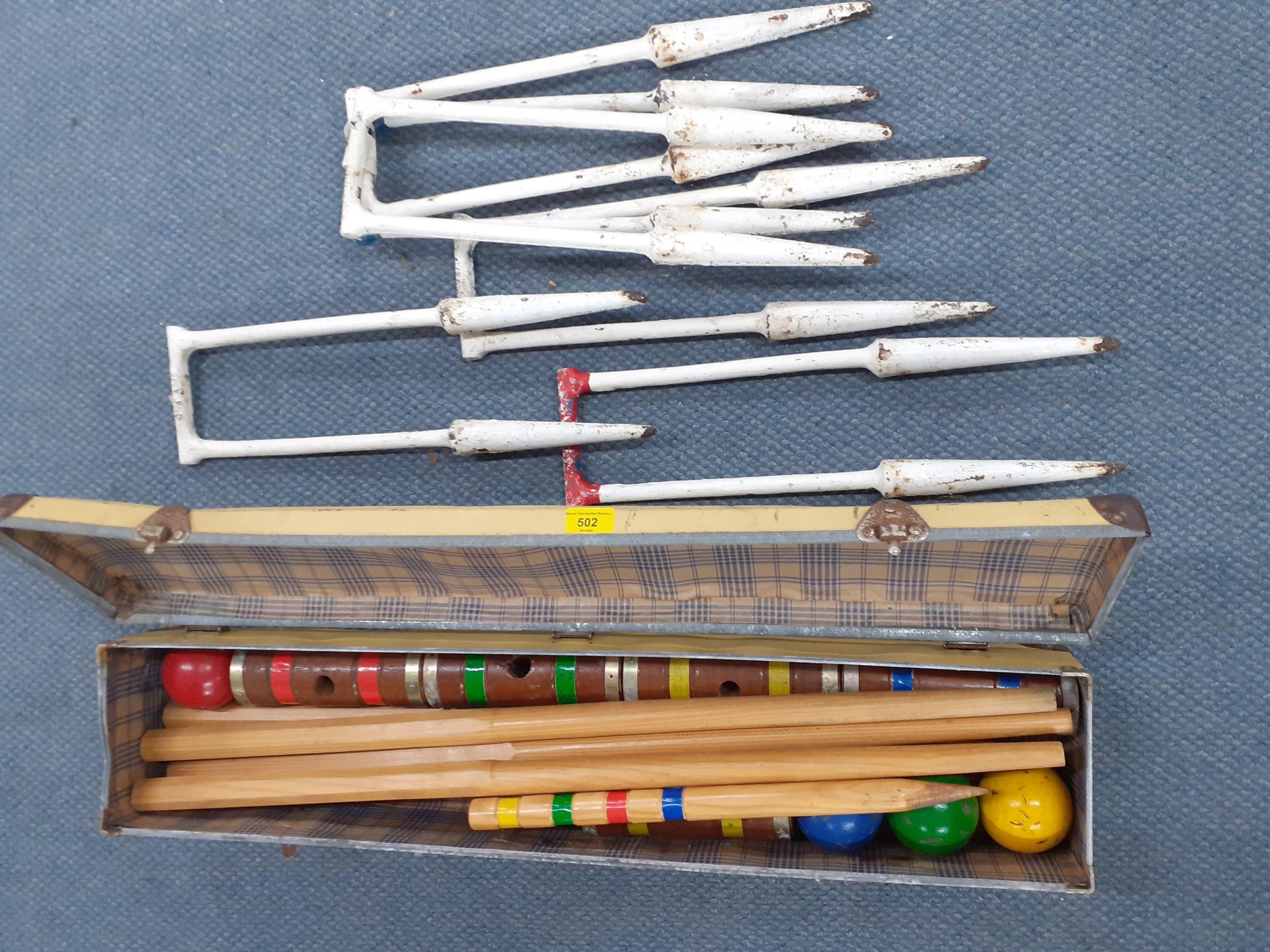 A Dunlop Garden Games croquet set, Location: A3M