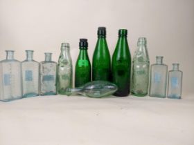 A mixed lot of old bottles from Bracknell, Ascot, Egham, etc
