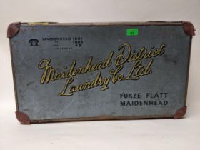 Maidenhead & District Laundry Co, Furze Platt 1930s laundry trunk