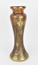 Attributed to Leon Ledru (1855-1926) for Val St. Lambert, an Art Nouveau oroplastic vase, circa