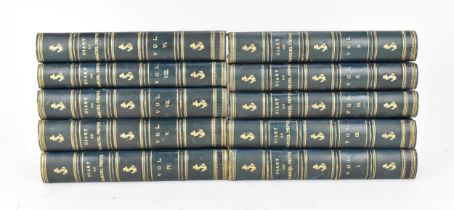 Pepys (Samuel): set of ten volumes 'The Diary of Samuel Pepys' M.A. F.R.S., edited with additions by