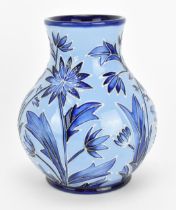 A Moorcroft pottery Florian vase designed by Carol Lovett, 2003, limited edition 26/50, of