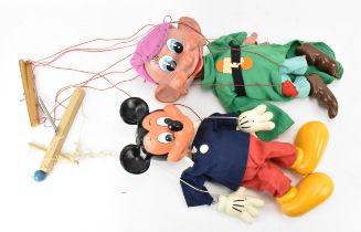 Pelham Puppets for Walt Disney Productions: A large shop display puppet of Dopey