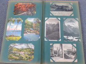 A late 20th century postcard collection of commercial aircraft to include Lufthansa Airbus, Delta