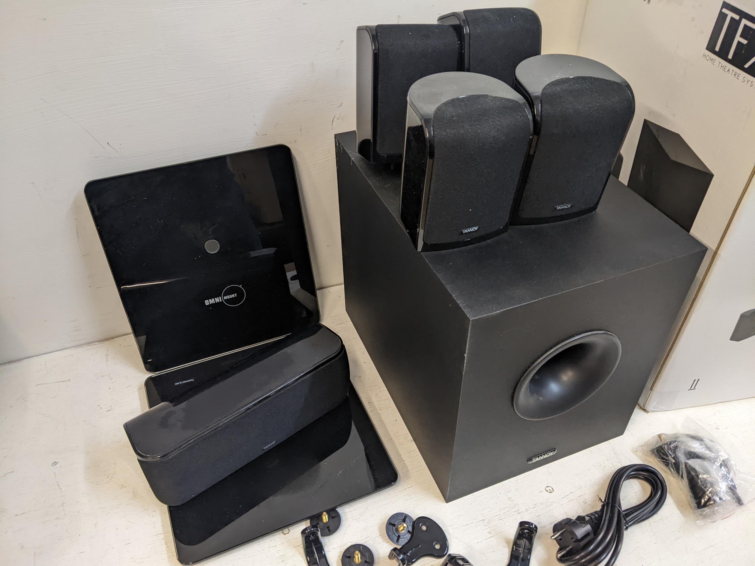 A Tannoy Home Theatre surround sound system Location: - Image 3 of 3