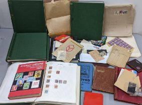 A world postage stamp collection to include 19th century and later examples contained in albums,