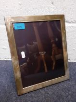 An Asprey silver photograph frame, 20cm wide x 25.5cm high, outer frame 25cm wide x 30cm high.