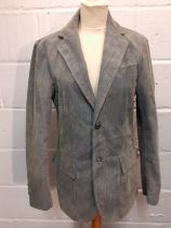 Tom Ford-An O'Connor gent's navy cotton and silk blend suit jacket, never worn (bearing tailor's