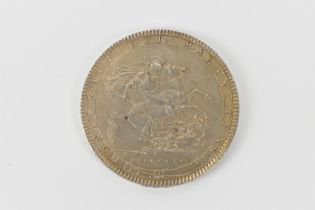 United Kingdom - George III (1760-1820), New Coinage (1816-1820), Crown, dated 1820, laureate