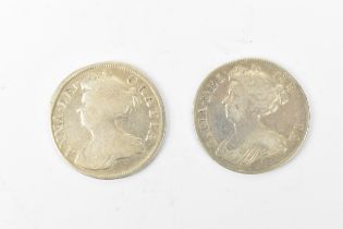 United Kingdom - Anne (1702 -1714) Halfcrown, 1708 and 1714 draped bust of Queen Anne, left o/o