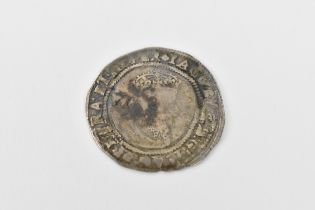 Kingdom of England - James I (1603-1625), Second Coinage (1604-1619), Sixpence, dated 160* , crowned