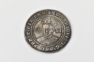 Kingdom of England - Edward VI (1547-1553), Third Period, Fine Silver Issue (1551-1553), Shilling,