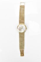 An Eterna-Matic Centenaire, manual wind, gents, 9ct gold wristwatch, circa 1960s, having a