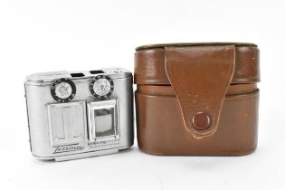 A Concava Tessina Automatic 35mm miniature Camera, in chrome, serial no 64462, format 5 cm x 6.5 cm,