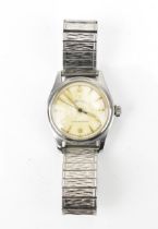 A Rolex Oyster-Royal, manual wind, mid sized, stainless steel wristwatch, circa 1952, having