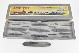 A boxed Meccano Dinky Toys A1029 Ships of The British Empire No. 50 diecast model set, with fourteen