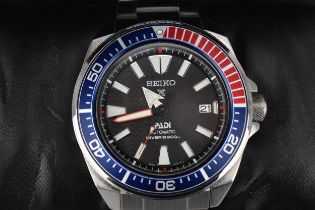 A Seiko Prospex Padi, special edition, Divers 200m, automatic, gents, stainless steel wristwatch,