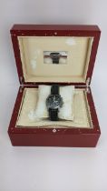 A Girard-Perregaux made for Ferrari, chronograph, automatic, gents, titanium, wristwatch,