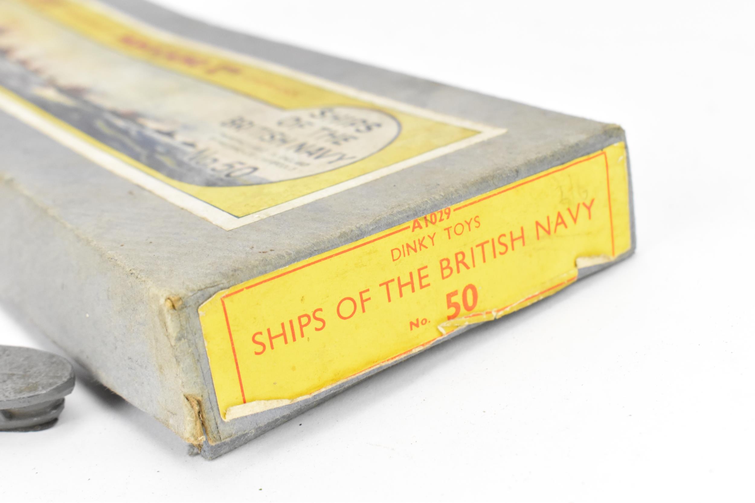 A boxed Meccano Dinky Toys A1029 Ships of The British Empire No. 50 diecast model set, with fourteen - Image 6 of 6