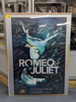 Romeo and Juliet - Royal Opera House with Kenneth MacMillan all signed by the caster advertising