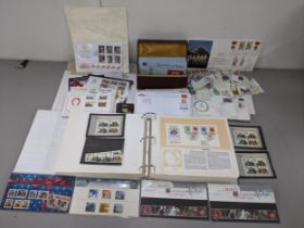 Mixed first day covers to include a Royal Wedding The Summer Collection album and others together