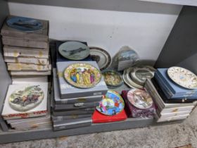 Collector's plates to include Wedgwood Coalport and others, along with a collection of early 20th