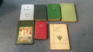 Books- Seven books to include The Pickwick Papers by Charles Dickens (published 1905); The Water